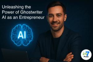 Ghostwriter AI increasing brand visibility for entrepreneurs.