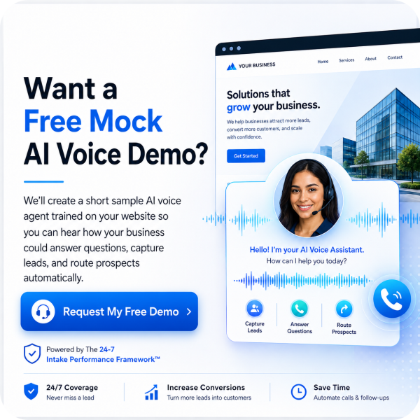 Get a free Voice AI Agent Mockup